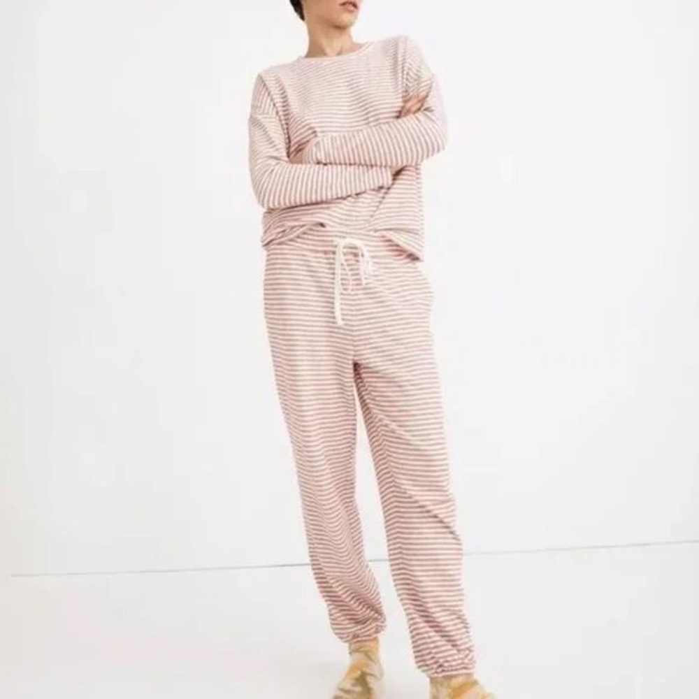 Madewell Women’s Striped Pajamas Set - Multicolor Size Small